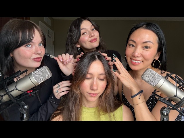ASMR | Real Person Personal Attention w/ @JulesAsmr8 @Tingletinglelilstar @OfficialBeauxASMR