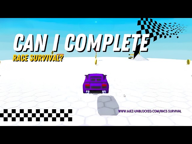 Playing Race survival - Link to it in the description