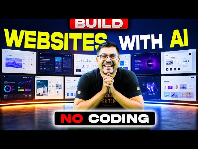How To Make a Website With AI 2026 | The Easiest Way To Build Websites 😍 | Harsh sir