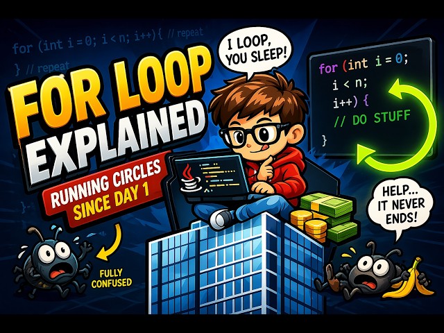 For Loop in Java – Complete Beginner Guide | DAY 5
