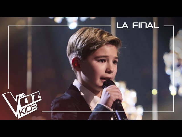 Lucas Paulano canta "Algo de mí" | La Final | La Voz Kids 2025