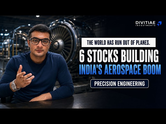 6 Hidden Indian Aerospace Stocks playing the Precision Engineering Theme #aerospace #investing