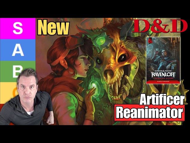 D&D 5.5: New Reanimator Artificer Subclass - Ravenloft Horrors Within