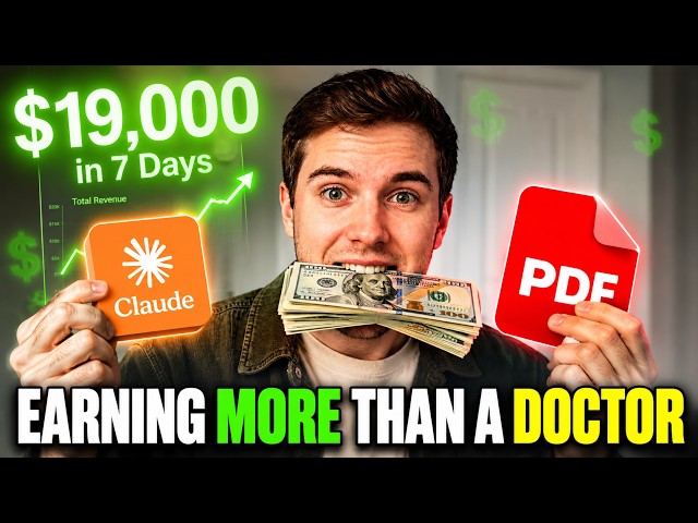 Earning More Than a Doctor From Selling PDFs Using Claude AI