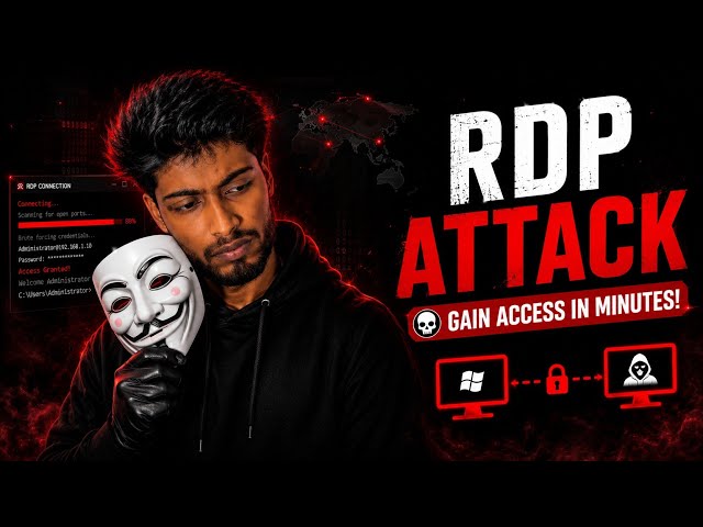 How Hackers Exploit RDP for Full Control | Remote Desktop Hacking (2026) | Ethical Hacking