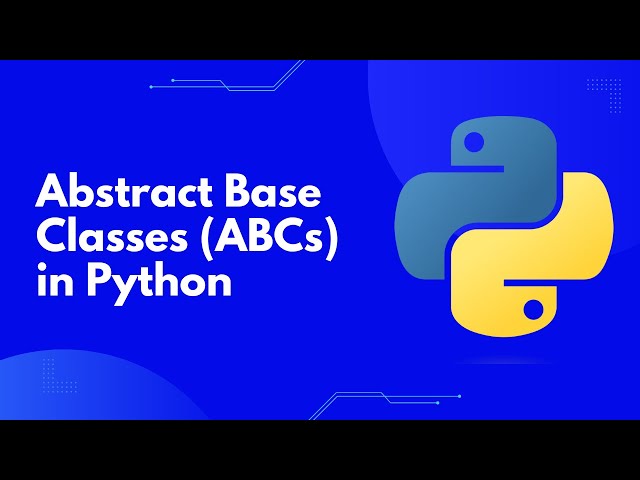 Deciphering Python's Abstract Base Classes (ABCs)
