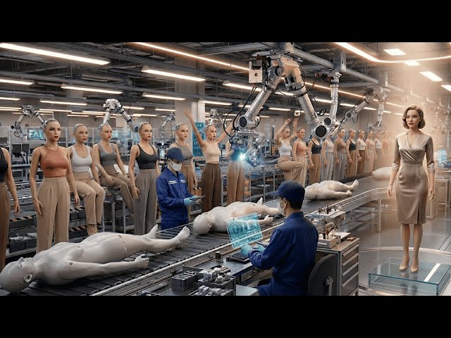 How It's Made Hyper-Realistic Humanoid Robot & Silicone Factory ASMR - Full Process
