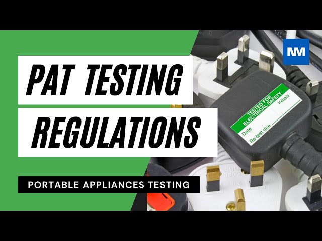 UK PAT Testing Regulations Explained: Portable Appliance Testing