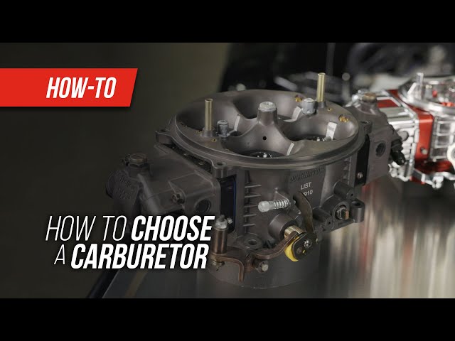 How To Choose a Carburetor | Holley Carburetor Selection Guide for Street & Race Engines
