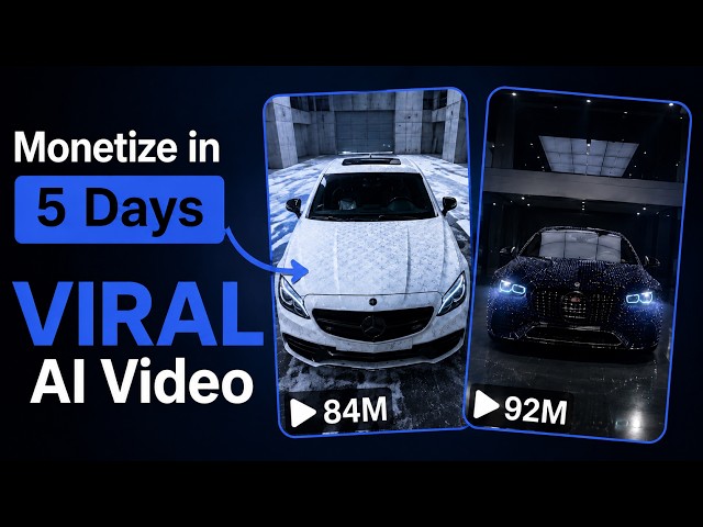 Create Viral Luxury Car Wrapping Videos Using AI for FREE (Step By Step)