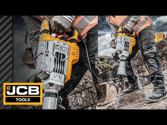 1700W Demolition Hammer - 65J 30MM Hex - A Powerful JCB Demolition Tool 230/240V