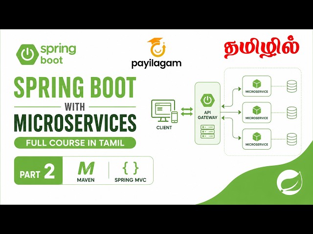 Spring Boot with Microservices Full Course in Tamil - Part 2 | Maven & MVC Explained | Payilagam
