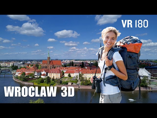 VR 180 3D POV: This Rock Has Seen More Cities Than Me 😭 Wrocław Island → Cathedral Walk | VR 180 3D