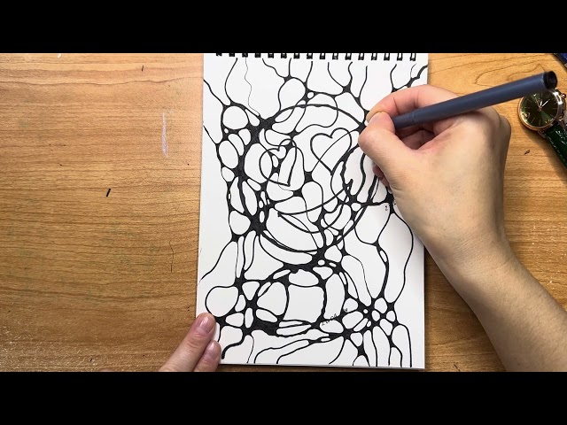 A Smile of A Luck -  Neurographica Algorithm