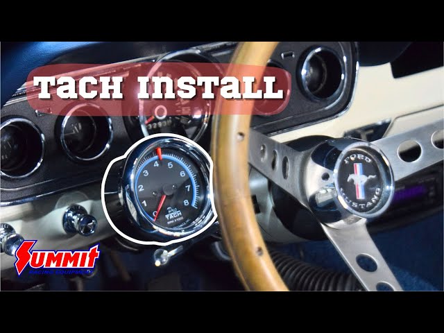 Installing a TACHOMETER in classic car | Easier than you think