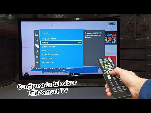 Como ver TV Digital HD de Aire en un televisor LED o Smart