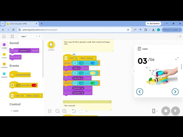 Introduction to the Lego Spike Website