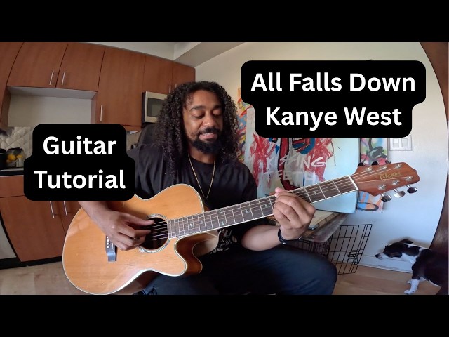All Falls Down Guitar Tutorial
