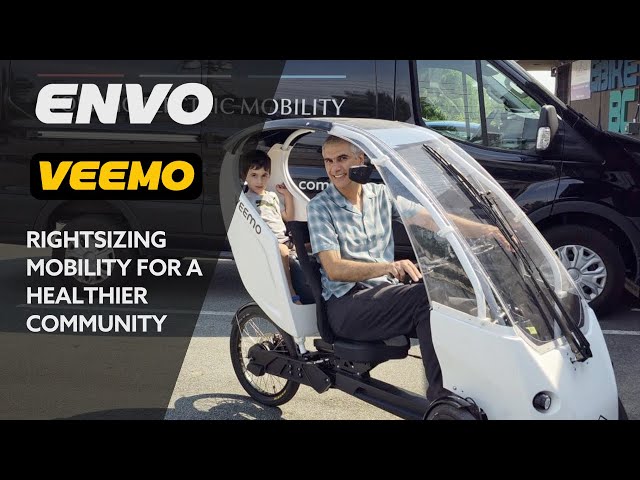 Veemo Electric Trike: All-Weather, Eco-Friendly Commuting for Urban Mobility | Proudly Canadian 🍁