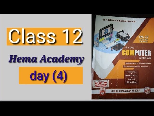 Class 12 Computer Darpan