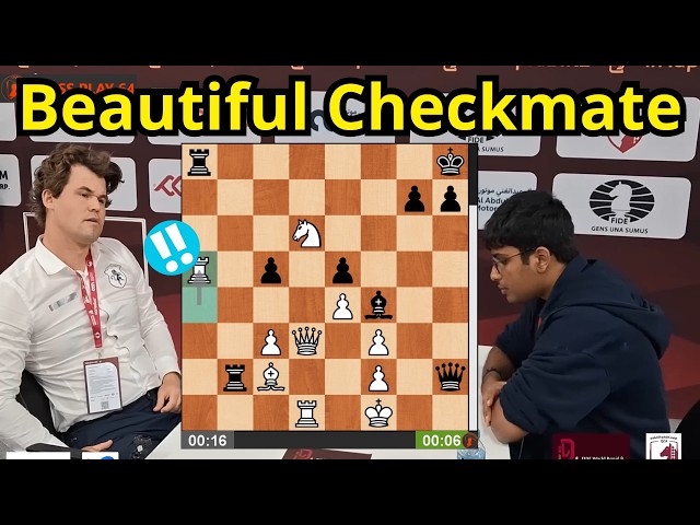 Beautiful Checkmate by Magnus Carlsen