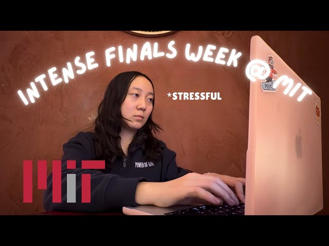 INTENSE finals week at MIT vlog (sophomore year)