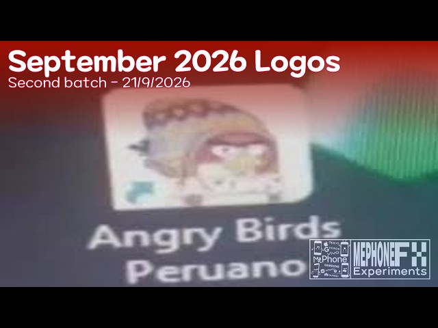 MePhoneFXExperiments' September 2026 Logopack // Second Batch [21/9]