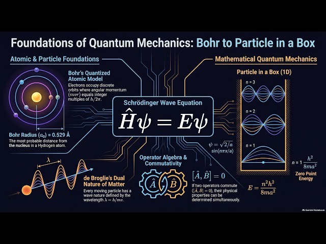 Crack Early Quantum Mechanics: De Broglie, Schrödinger & 1D Box | The Analytical Bench