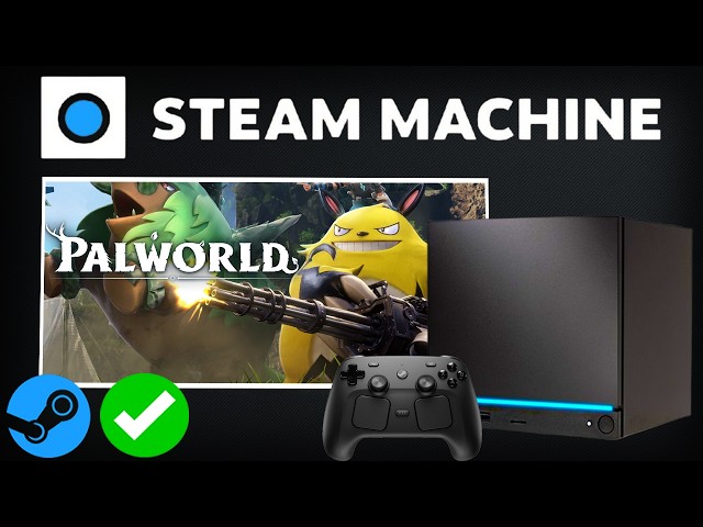 PALWORLD Steam Machine Performance: 2160P 1440P 1080P