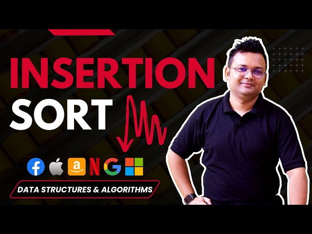 Insertion Sort Algorithm | Time Complexity Analysis | Stable or Unstable | Inplace or Not Inplace