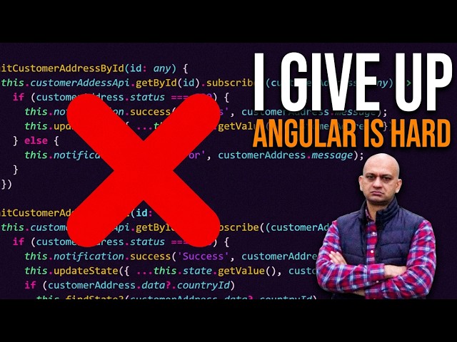 "Angular Expert" is a Lie. I Just Want to Go Home.