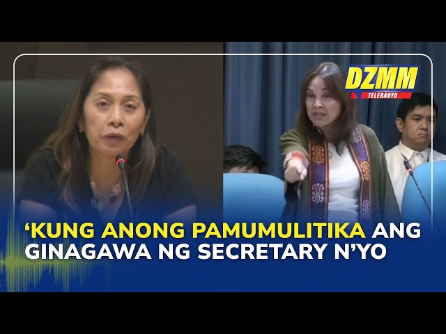 Legarda fumes over DOE sec Garin's absence in Senate hearing on gov't response on Middle East crisis
