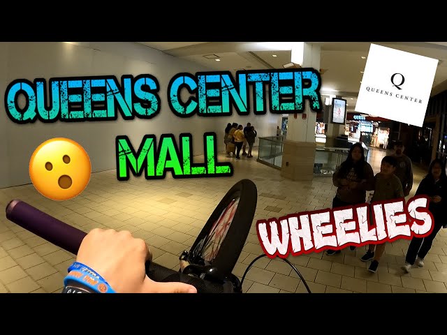 😱Wheelies Through [QCM] QUEENS CENTER MALL!😱