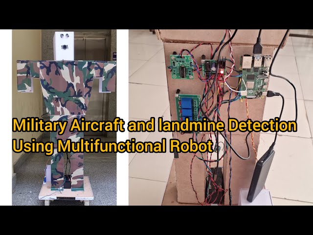 Military Aircraft&landmine detection using Multifunctional Robot with DET-YOLO algrithm|project sale