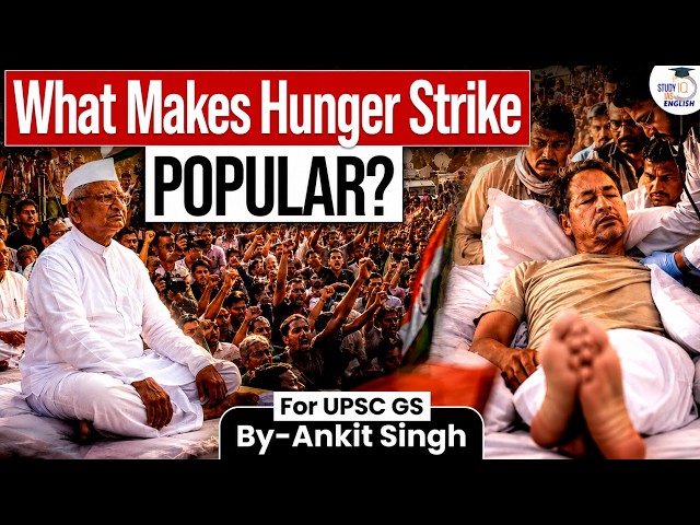 Why Do Hunger Strikes Still Work in India? | Gandhi to Sonam Wangchuk | By Ankit Singh