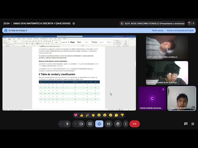 APLICACIÓN DE LA LÓGICA PROPOSICIONAL EN ESTRUCTURAS DE CONTROL CON PYTHON