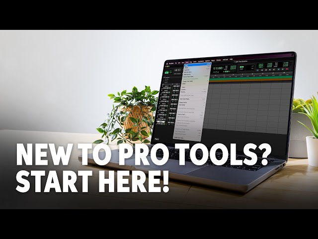 Setting up Your First Session in Pro Tools