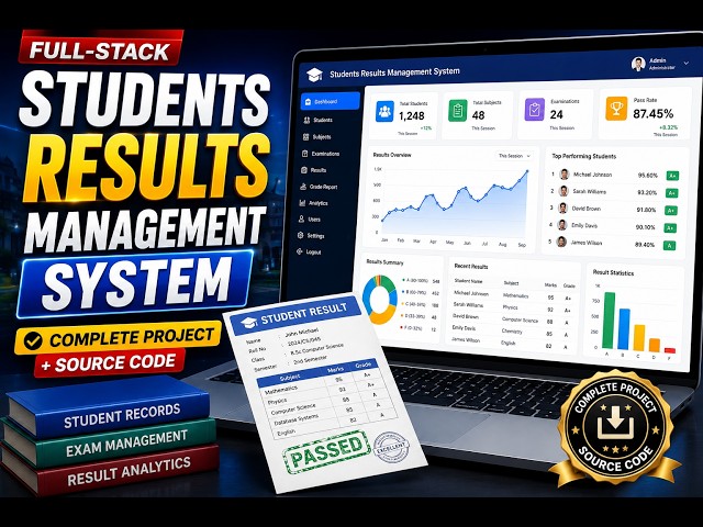 Student Result Management System using PHP and MySQL with Source Code | Complete Final Year Project
