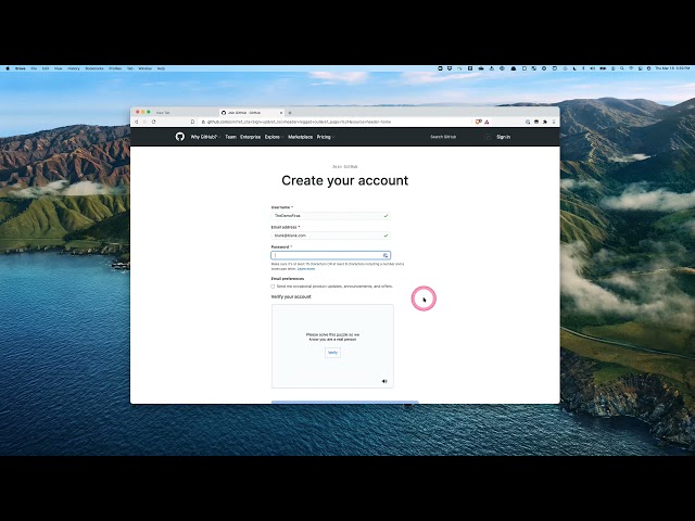Create a GitHub account