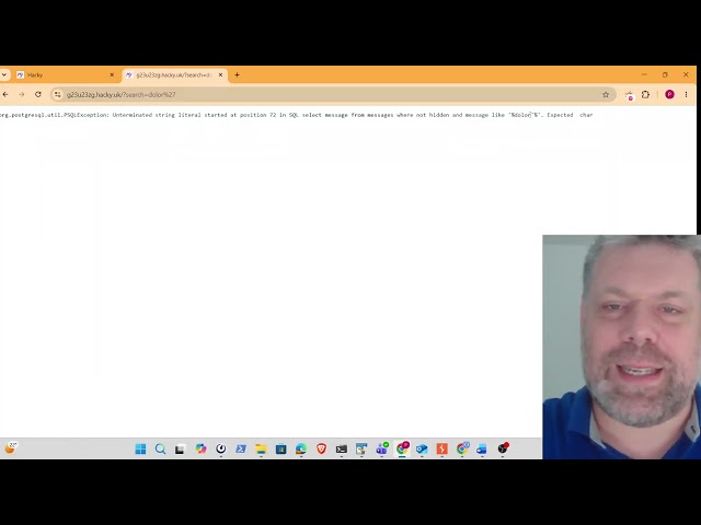 Hacky - Basic SQL Injection