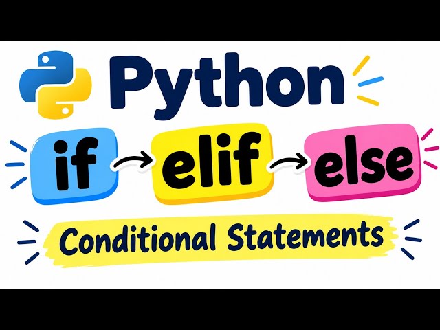 What is if-elif-else in python?|Day 9|beginner's tutorial|easy explaination