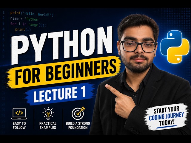 PYTHON FOR BEGINNERS