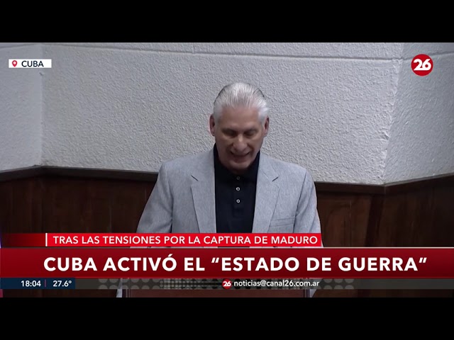 🚨 ALERTA MUNDIAL | Cuba declara estado de guerra