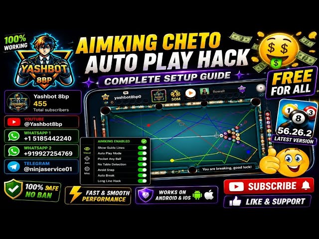 🎱 How to Setup AimKing in 2026 | Complete Installation Guide | Android + iOS
