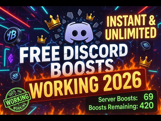NEW Server Boosting Bot is Insane 2026  How To Use It