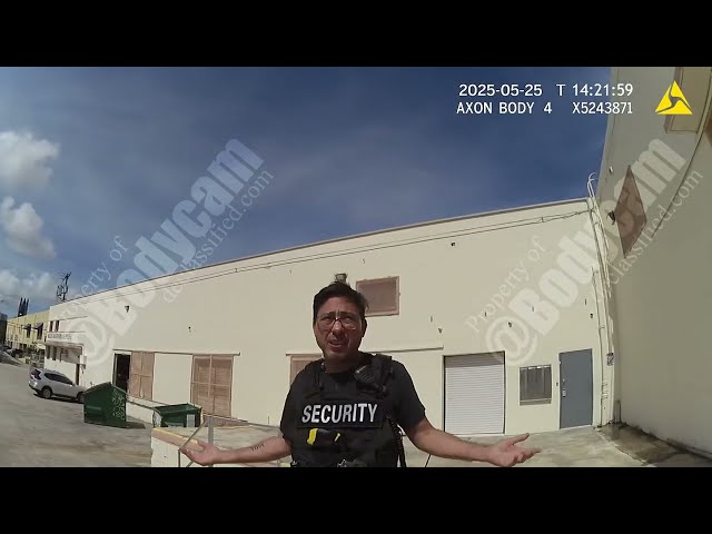 Mall Security Guard Thinks He's A Cop. Does Not End Well.