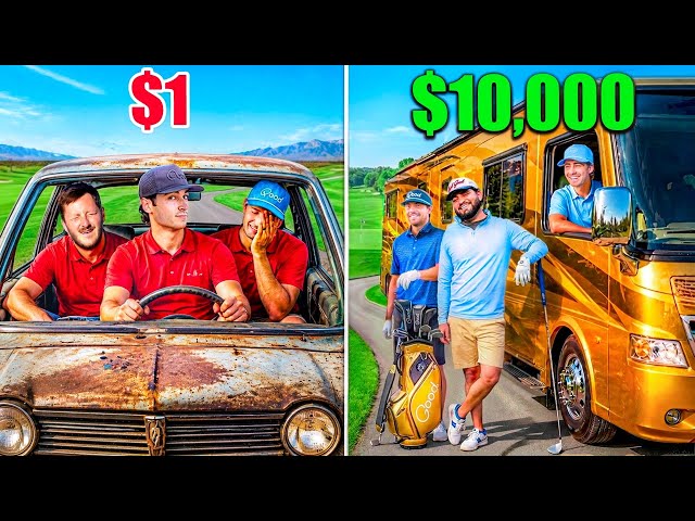 $1 vs $10,000 Golf Road Trip Across America