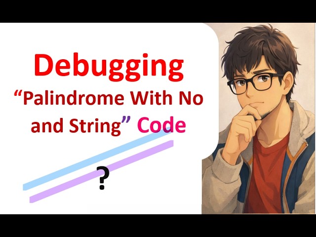 Have you trail palindrome with no and string