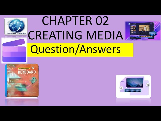 Question/Answer of Chapter 02-  Class 5 #How can Media Files be imported into MS ClipChamp