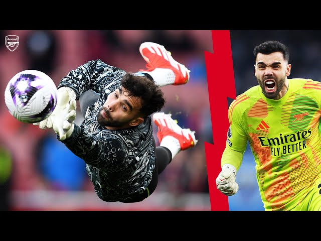 50 Clean Sheets! BEST David Raya Moments For Arsenal | Saves, Sprints, Reactions & More!